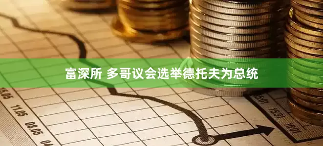 富深所 多哥议会选举德托夫为总统